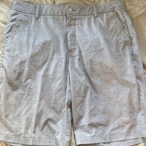 Puma Golf Light Gray Men's Flat Front Shorts